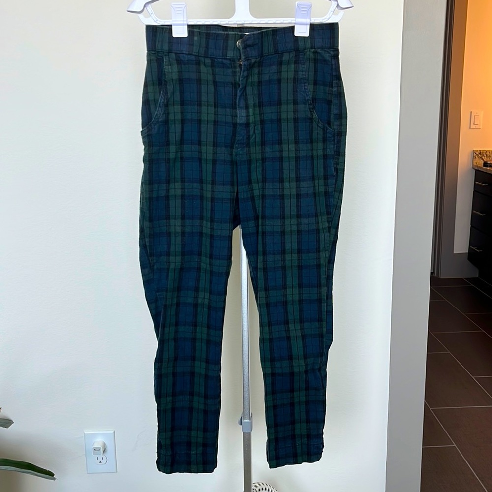 Hollister Plaid Pants